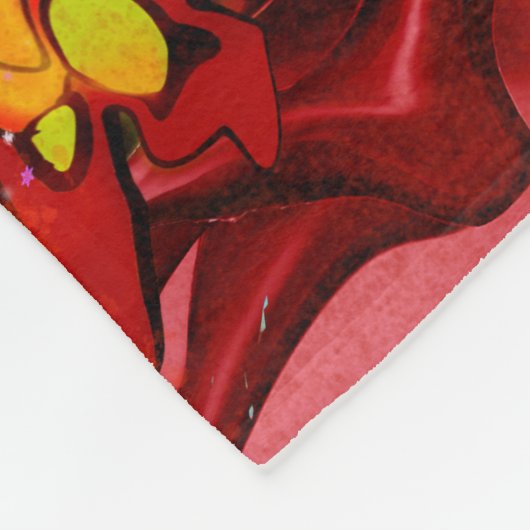 Valentijns's Magic Fleece Deken (Hoek)