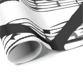 Valentijns's muzikant inpakpapier (Rol Hoek)