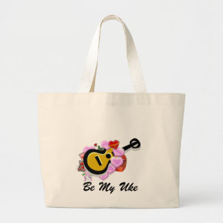 Valentijns's Ukulele Grote Tote Bag