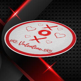 Valentijns's XOXO met Harten in Rood | Snijplank