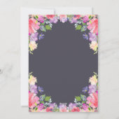 Valentijns's zwangerschapsaankondiging Baby onthul Feestdagenkaart (Achterkant)