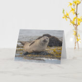 Valentijnszegel Kaart (Gele Bloem)