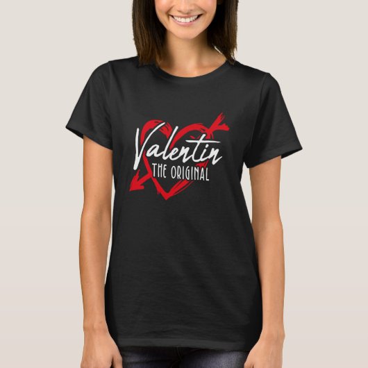 Valentin The Original Valentine's Day Date Night   T-shirt (Voorkant)