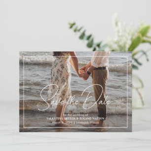 Valentina foto moderne bruiloft save the date