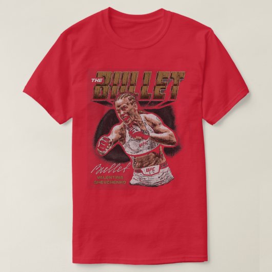 Valentina Shevchenko Le Puce de la balle TShirt (Design devant)