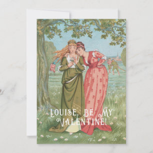 Valentine (1876) feestdagenkaart