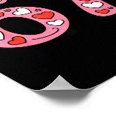 Valentine 67 Meme Six Seven Cute Gen Alpha Poster (Hoek)