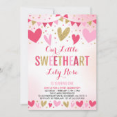 Valentine Anniversaire Invitation Amour Anniversai (Devant)