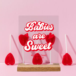 Valentine Baby shower Favor