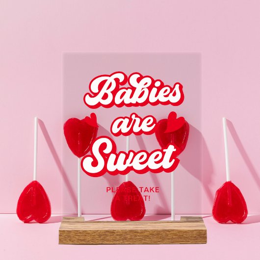 Valentine Baby shower Favor