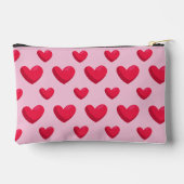Valentine Background With Heart Love            Etui (Achterkant)