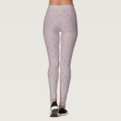Valentine Baisers Leggings Vous Embrasser sur des  (Dos)