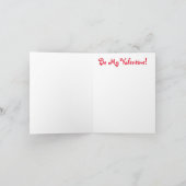 Valentine Bear - Carte de voeux (Intérieur)
