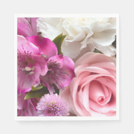 Valentine Bouquet Party Servet