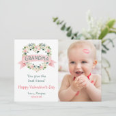 Valentine Carte photo pour grand-parent (Debout devant)