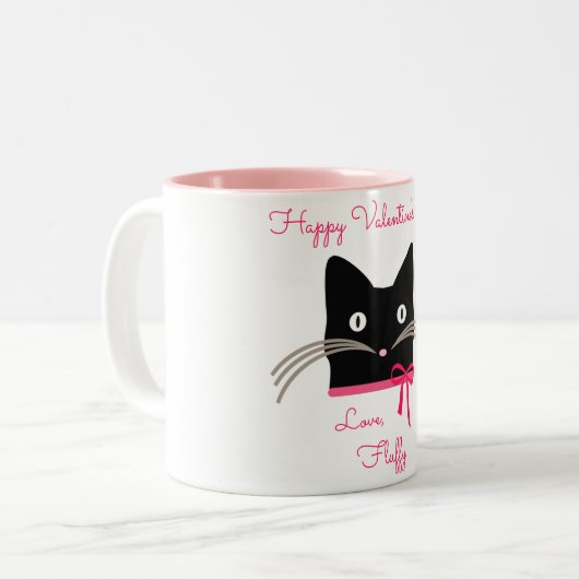 Valentine Cat Mug (Devant gauche)