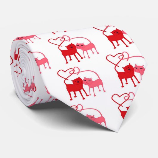 Valentine Cats - Valentine Cravate (Roulé)