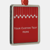 Valentine Coeur ornements personnalisés (Droite)