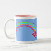 Valentine Coeurs Rainbow Mug (Gauche)