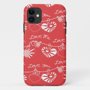 Valentine Day Achtergrond iPhone 11 Hoesje