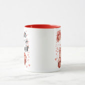 Valentine design : scooter et ballons mug (Centre)