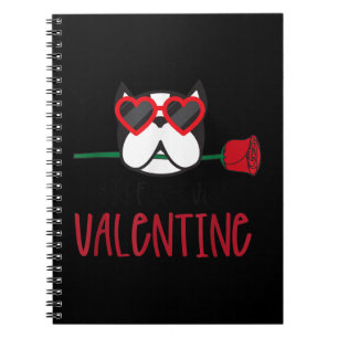 Valentine Dog Heart Love Valentines Day Love Notitieboek