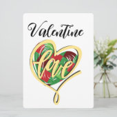 VALENTINE-EDITIE  FEESTDAGENKAART (Staand voorkant)