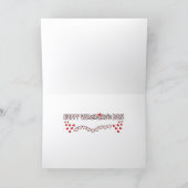 Valentine en course © - Carte de la Saint-Valentin (Intérieur)