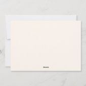 Valentine Faire-part de grossesse Révéler l'amour  (Dos)