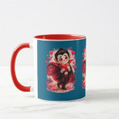 Valentine Funny Dracula Mug  (Gauche)