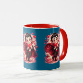 Valentine Funny Dracula Mug  (Devant droit)