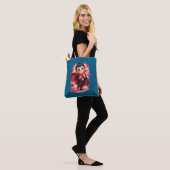 Valentine Funny Dracula tote bag - two-sided (Sur le modèle)