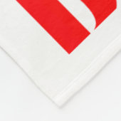 Valentine Funny Six Seven Bruh Meme 67 Heart Lover Fleece Deken (Hoek)