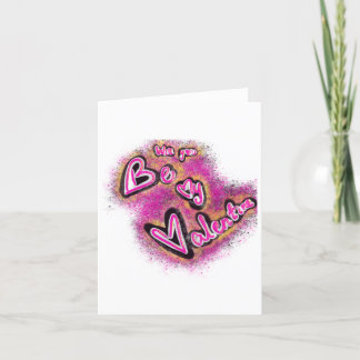 Valentine graffiti feestdagen kaart