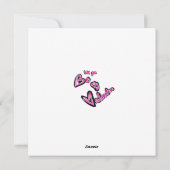 Valentine graffiti feestdagenkaart (Achterkant)