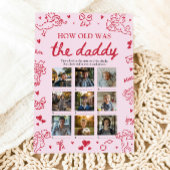 Valentine Hand Drawn How Old Was The Daddy Game Kaart