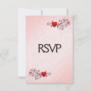 Valentine Hartjes RSVP met menu keuze