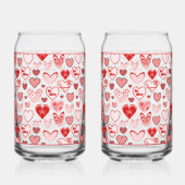 Valentine Heart Glass (Gauche)