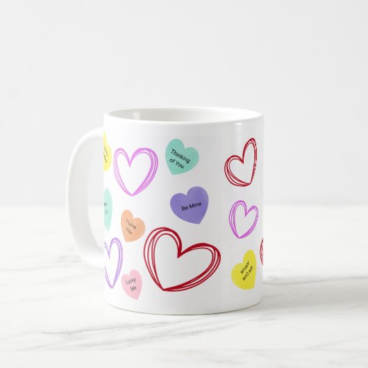 Valentine Heart Mug (Devant gauche)