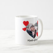 Valentine Heart Personalized Mug (Devant droit)
