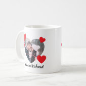 Valentine Heart Personalized Mug (Devant gauche)