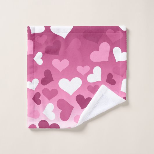 Valentine Hearts (Gant de toilette)