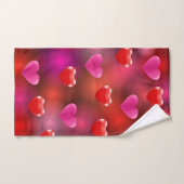 Valentine Hearts (Serviette à main)