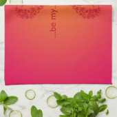 Valentine I - Serviette de cuisine (Plié)