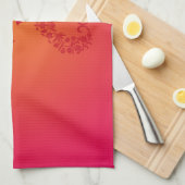 Valentine I - Serviette de cuisine (Quart Plié)