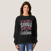 Valentine I'm Not Single I Have A Cardinal Boy Tod Trui (Voorkant volledig)