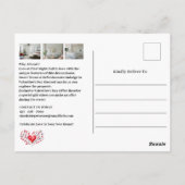 Valentine Immobilier Open House Invitation (Dos)