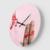 Valentine jours férié horloge (Angle)