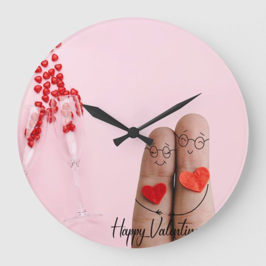 Valentine jours férié horloge (Recto)