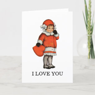 Valentine-kind Feestdagen Kaart